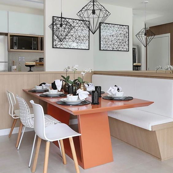 quanto custa decorar sala de jantar moderna