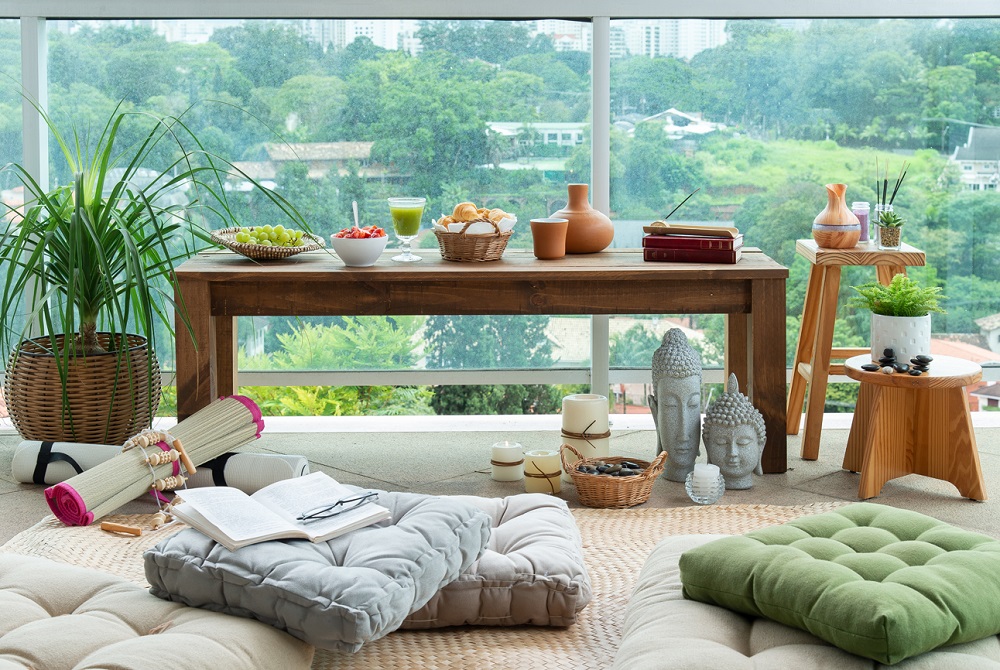 ideias de decoração varanda pequena com plantas