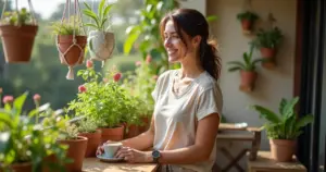 12 Ideias de Decoração de Varanda Pequena com Plantas que Liberam o Chão