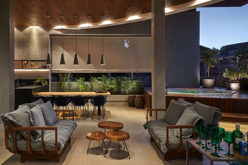 decoração rústica chique