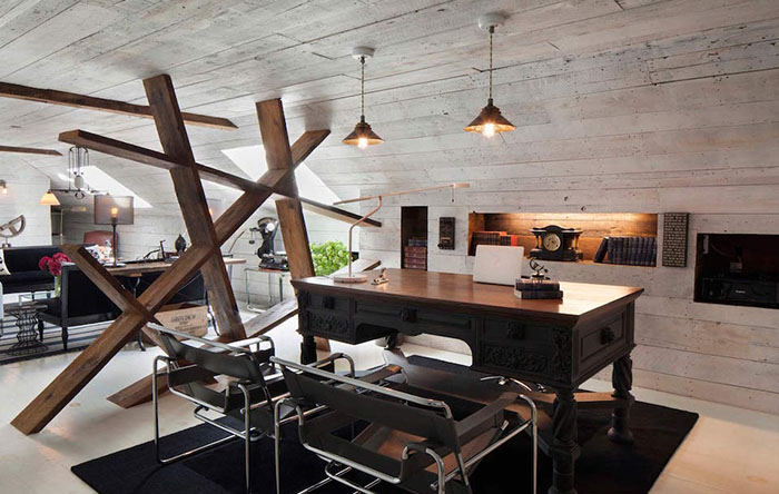 decoração rústica chique