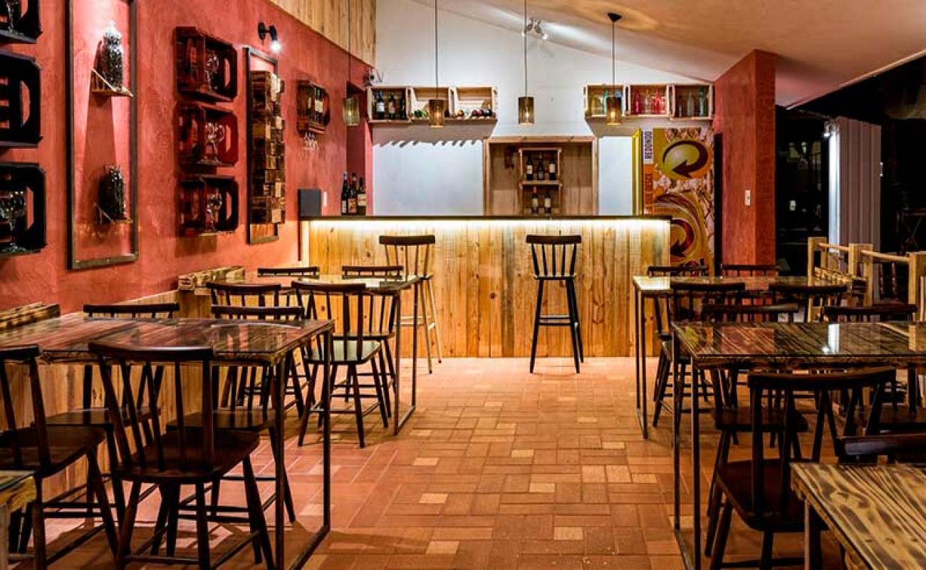 decoração tabacaria industrial versus rústica qual escolher