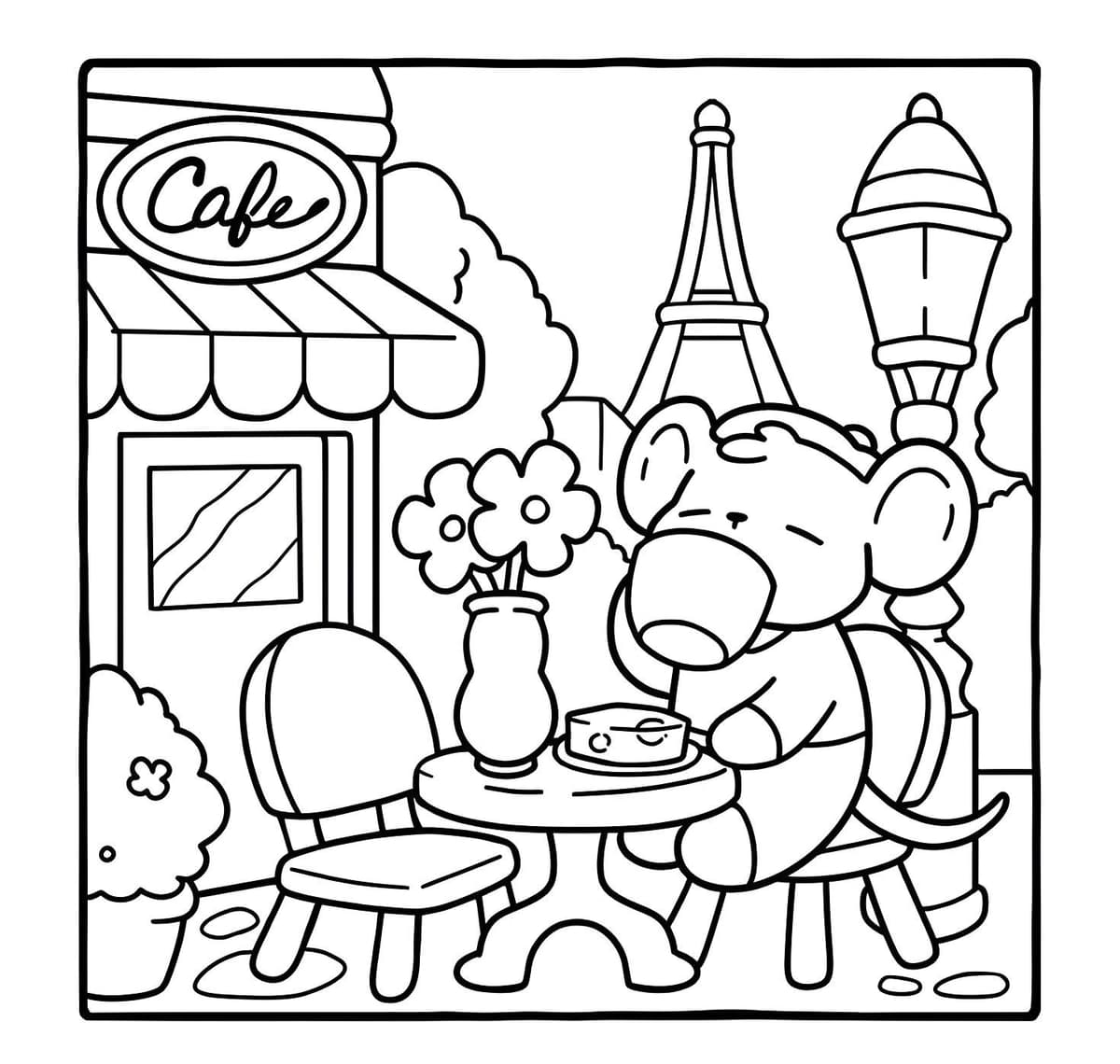 desenho bobbie goods para imprimir