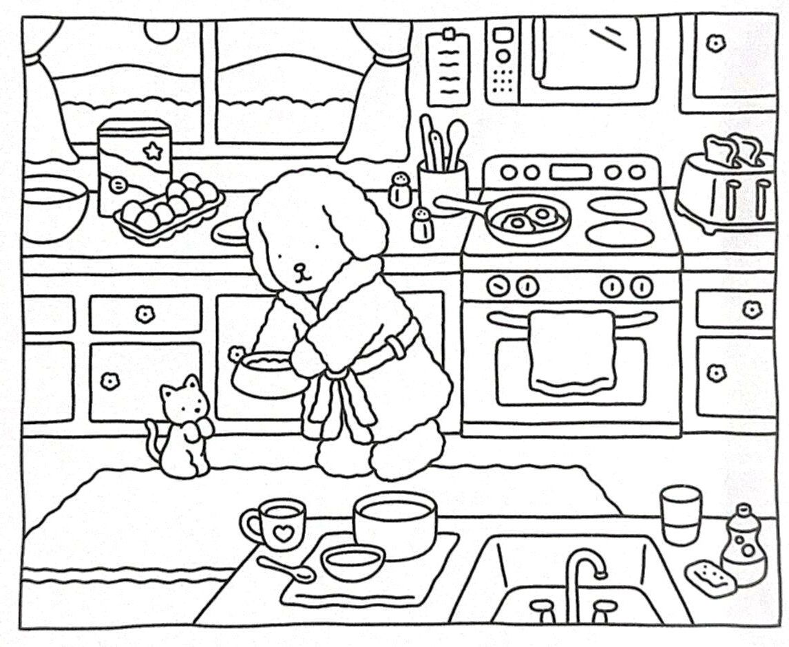 como usar marcadores em desenhos bobbie goods para imprimir