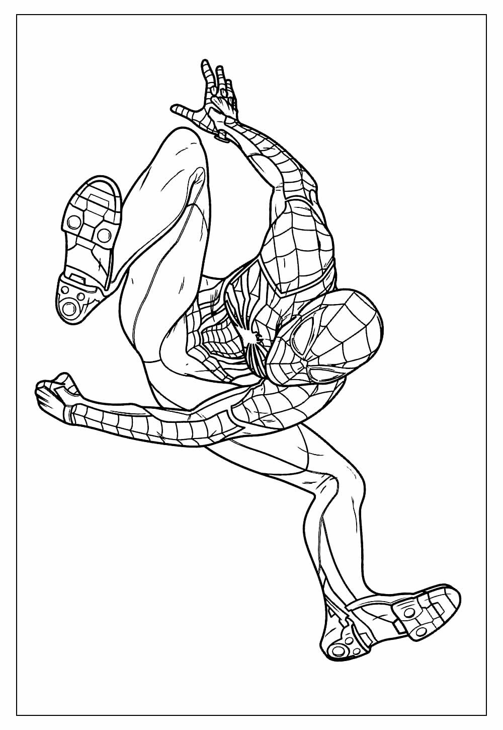desenho aranha infantil
