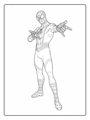 desenhos do miles morales para colorir