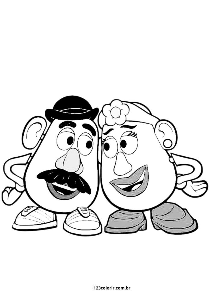 desenhos do woody para colorir