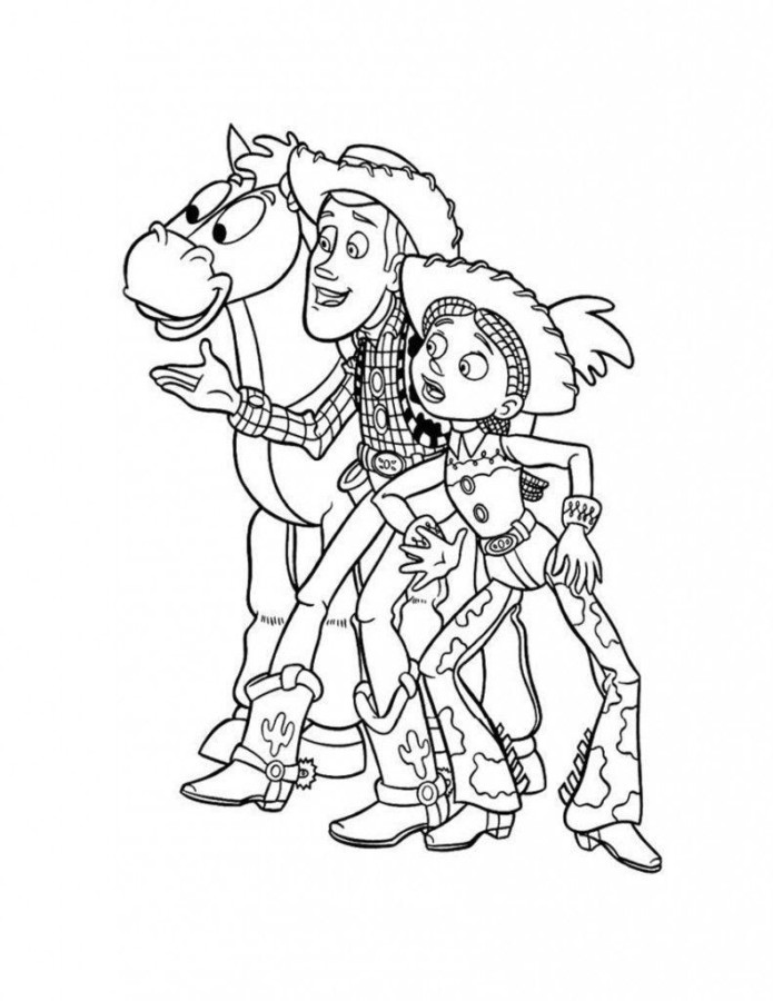 personagens toy story para colorir