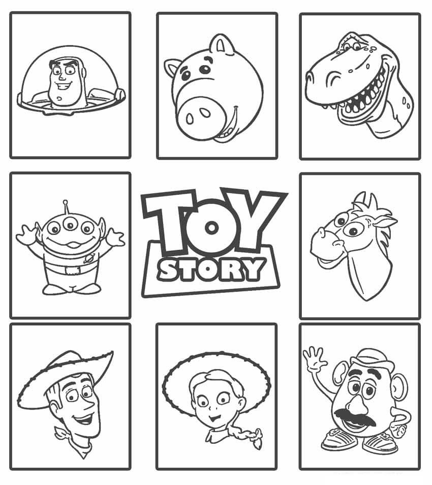 toy story 4 desenhos para colorir