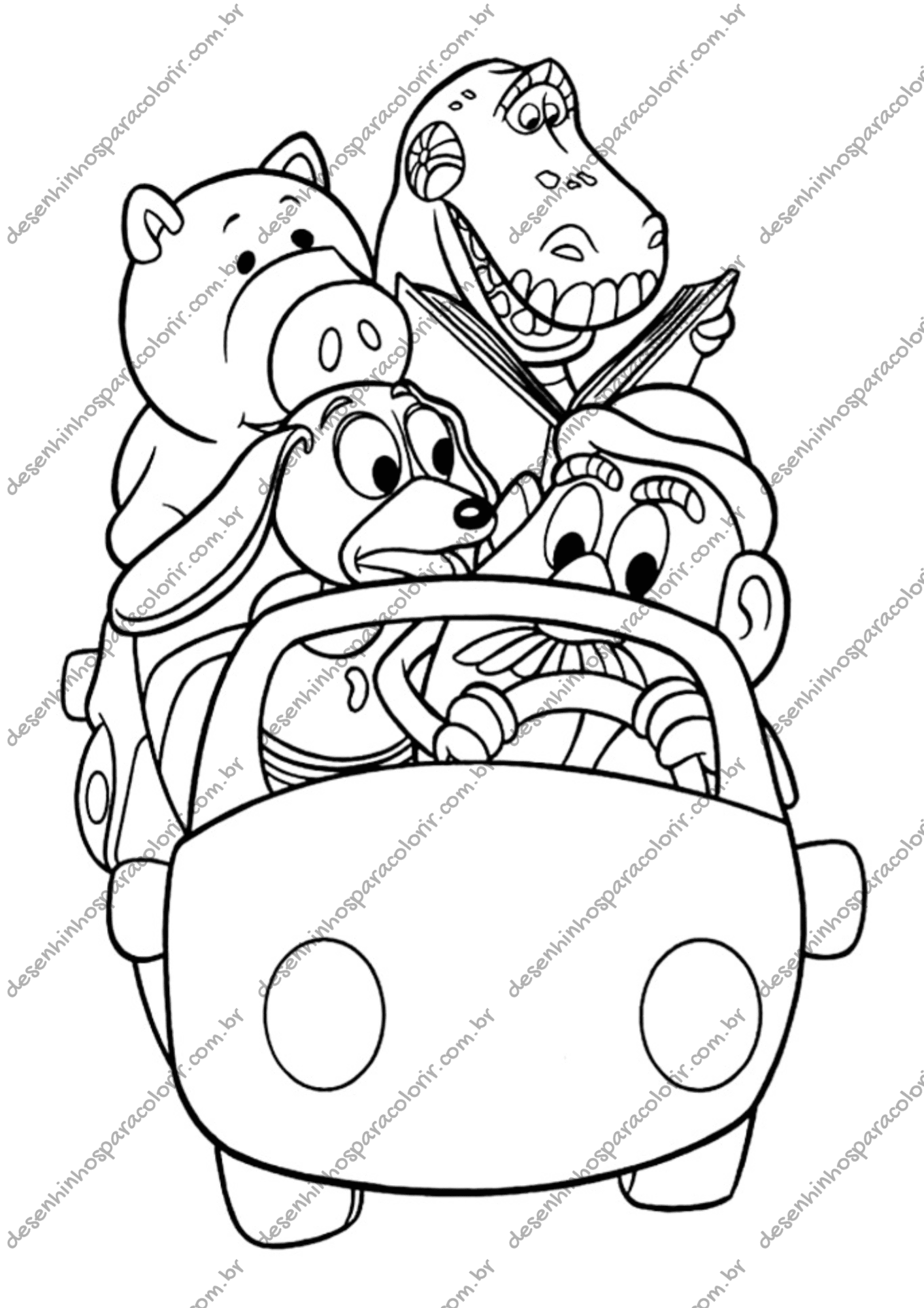 atividade infantil toy story