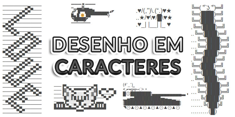 desenho com letras