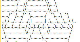 figuras com caracteres