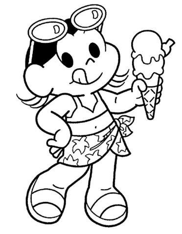 desenhos infantis da mônica