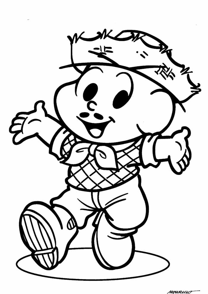 desenhos infantis da mônica