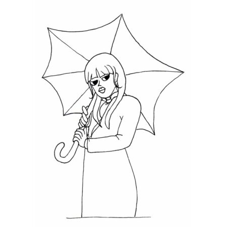 melhores tecnicas de pintura para desenhos da wandinha