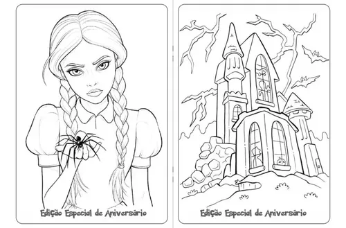 erros comuns ao colorir a wandinha e como evitar