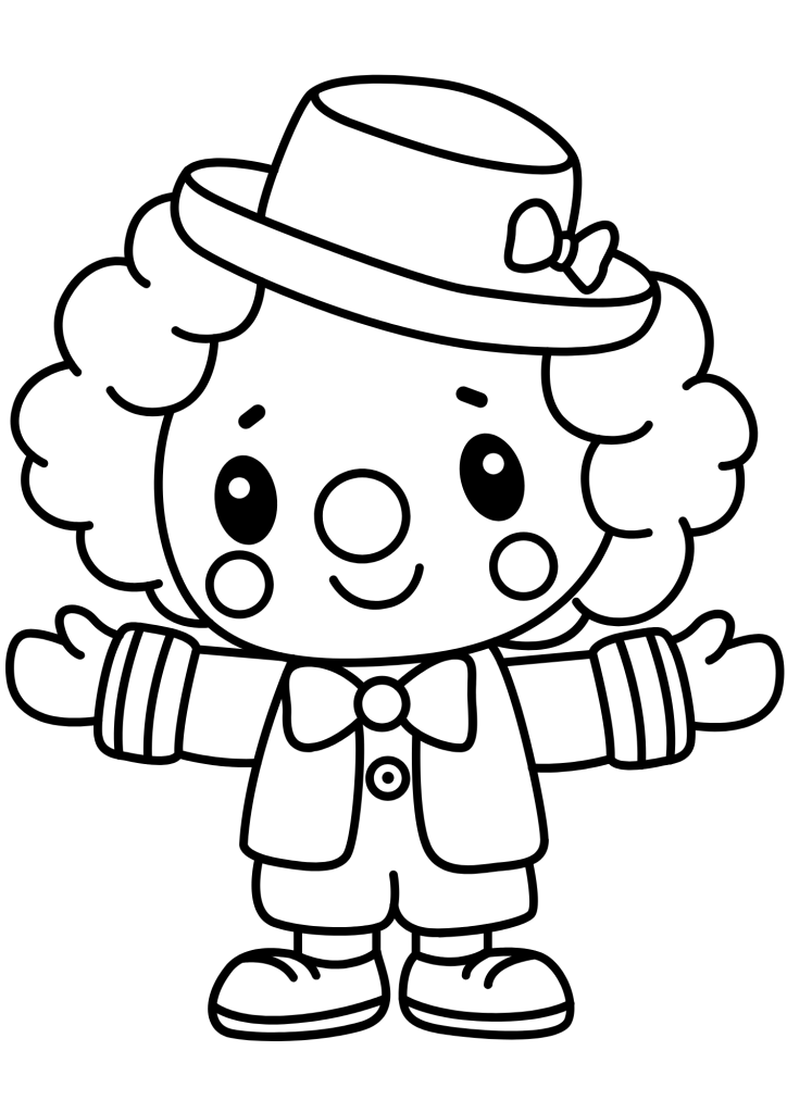 desenhos de lona de circo para colorir