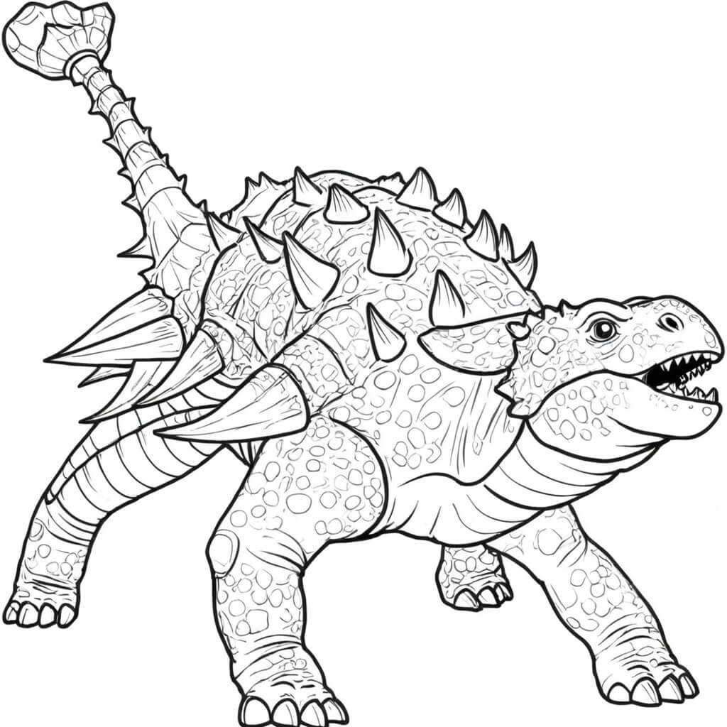 desenhos de Tiranossauro Rex para colorir