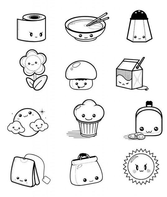 desenhos de frutas para imprimir e colorir