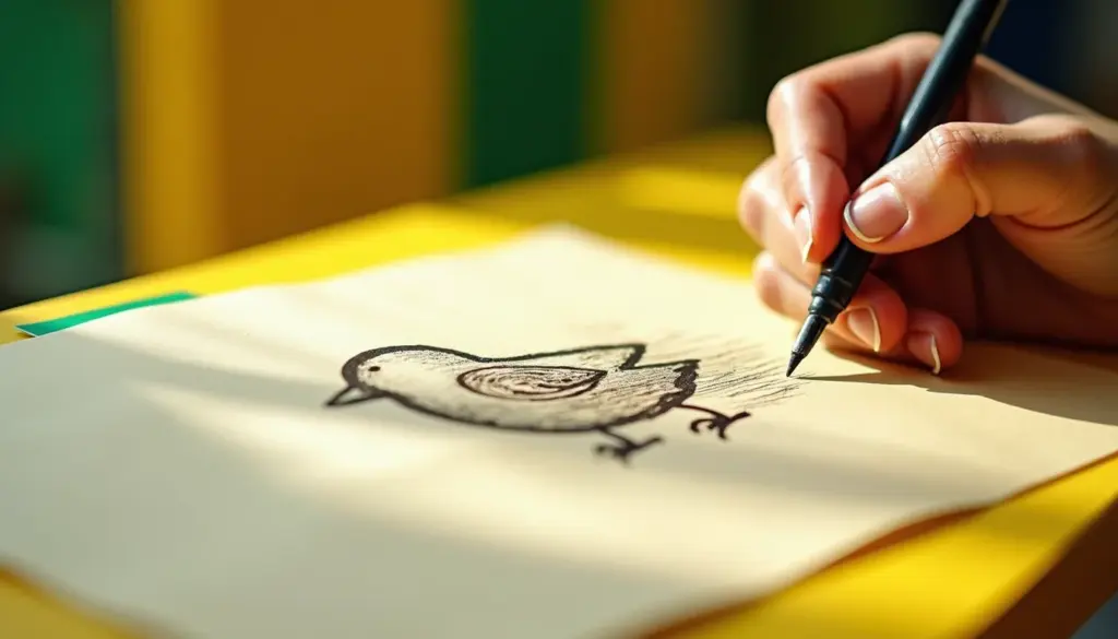 37 Desenhos de Passarinho Fáceis e Fofos pra Fazer em 5 Minutos