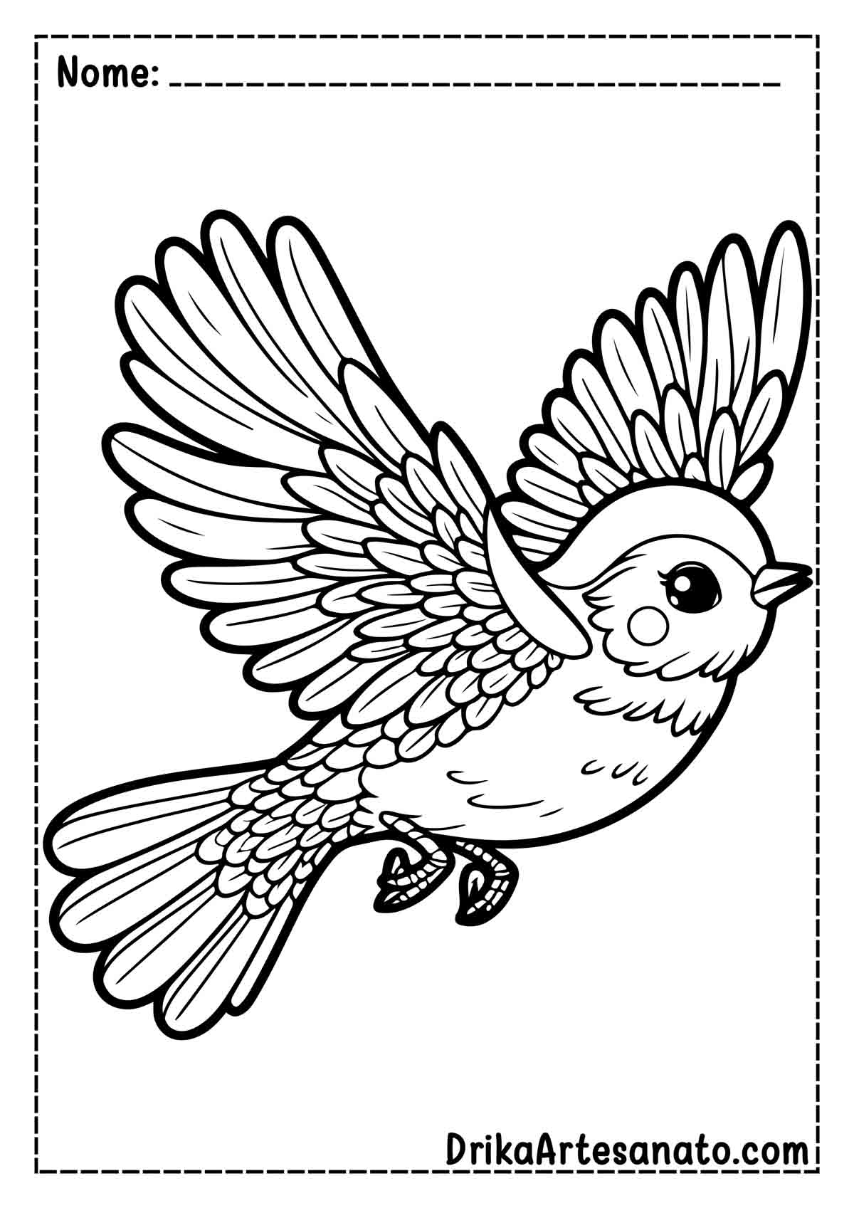 vetores de passarinho