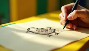 37 Desenhos de Passarinho Fáceis e Fofos pra Fazer em 5 Minutos
