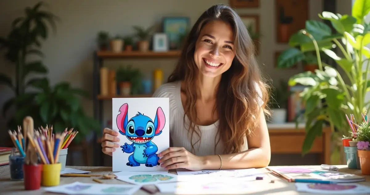 60 Ideias de Desenho do Stitch para Colorir que Vão Transformar Sua Arte