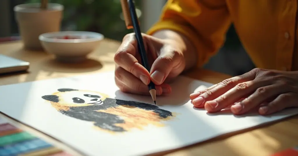 Como transformar rabiscos em arte real em 5 minutos com desenho facil