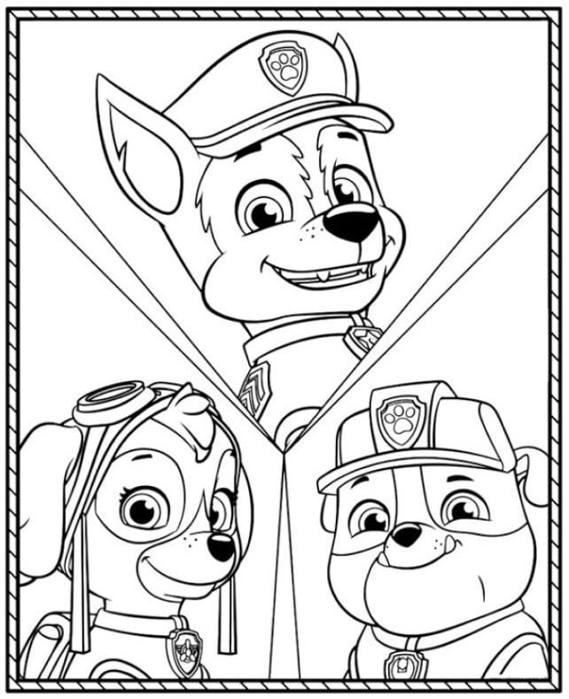 desenhos patrulha canina personagens