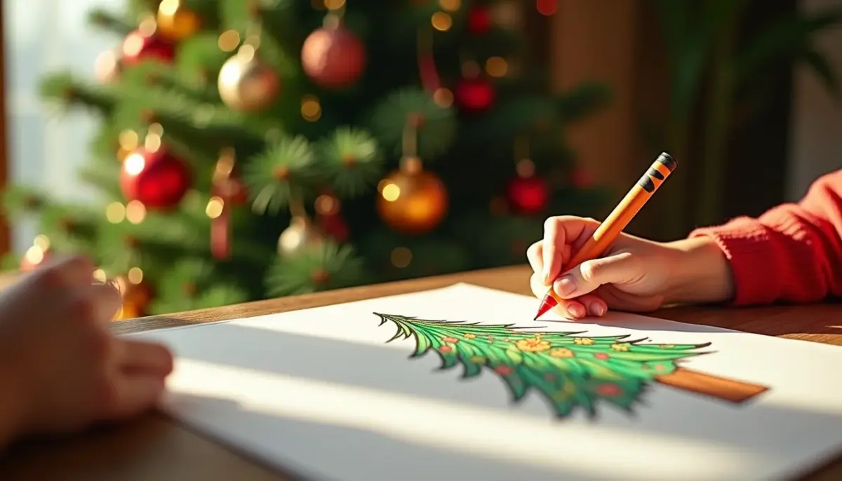 50 desenhos para colorir árvore de Natal lindos para imprimir