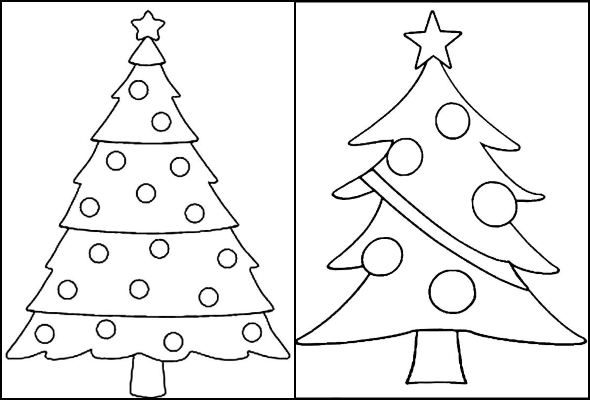 desenho de natal para colorir