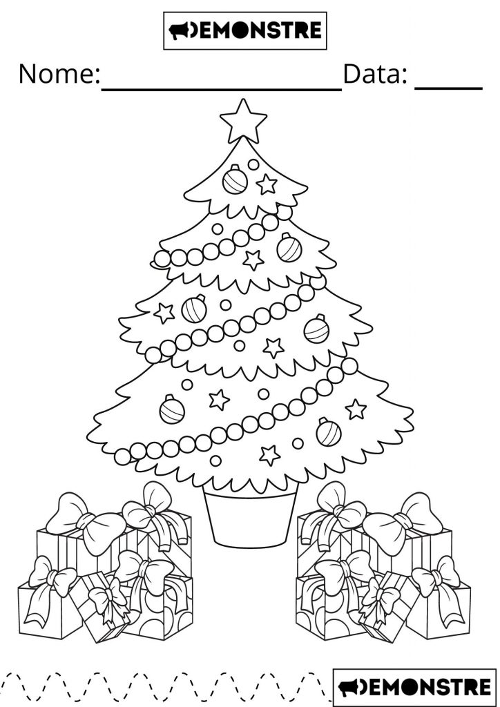 atividade de natal para crianças