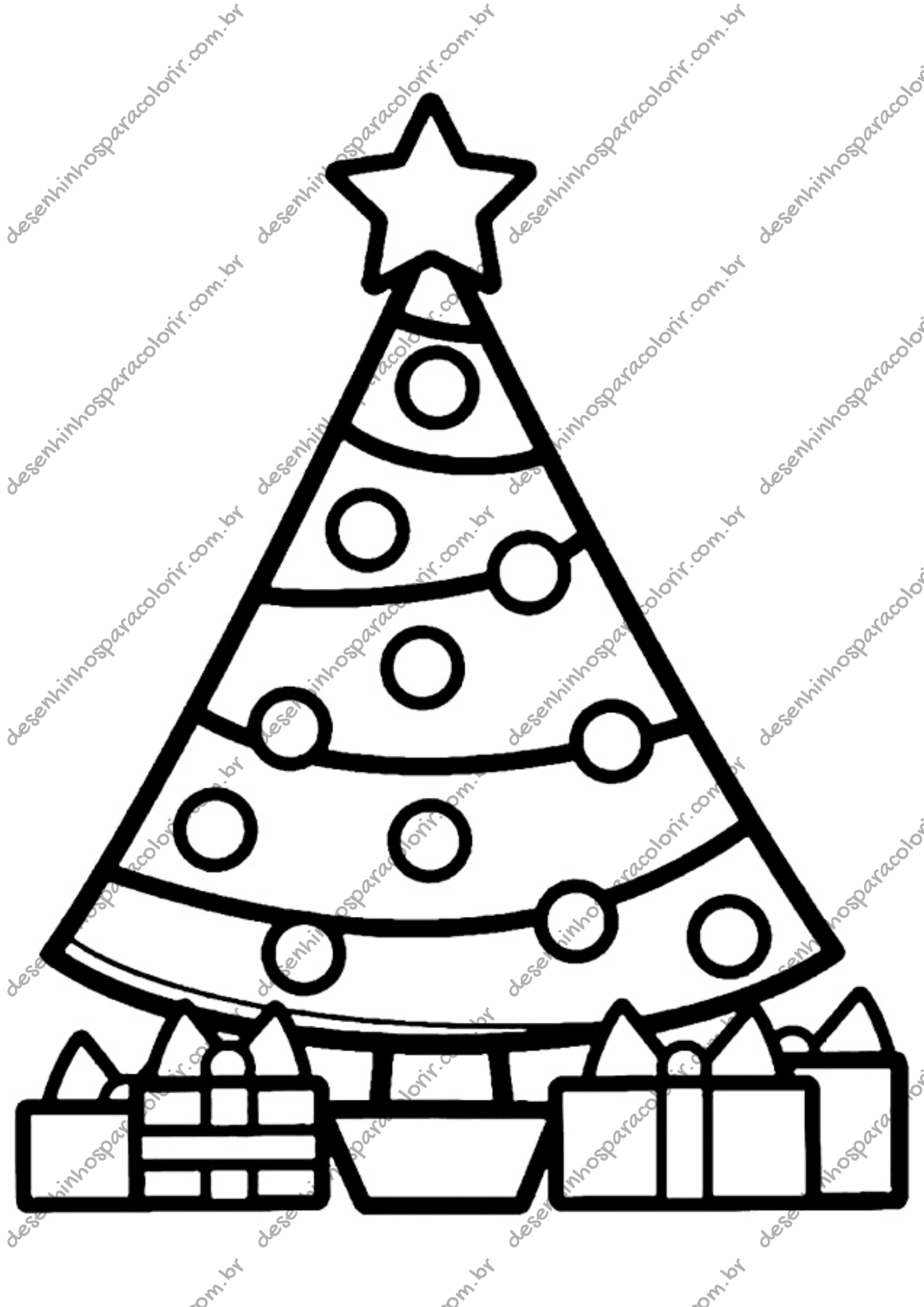 desenhos de natal para imprimir