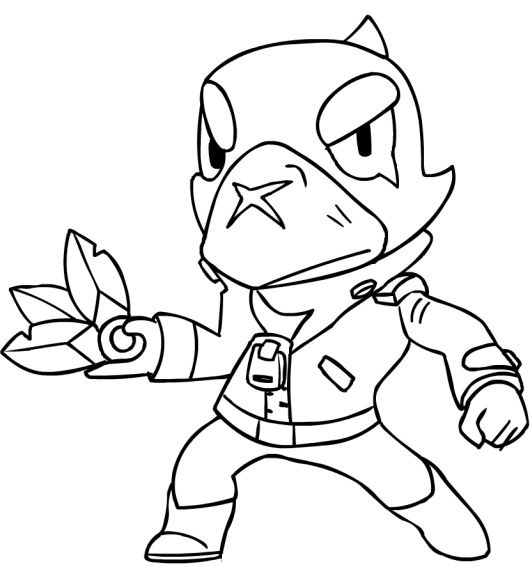 colorir personagens Brawl Stars