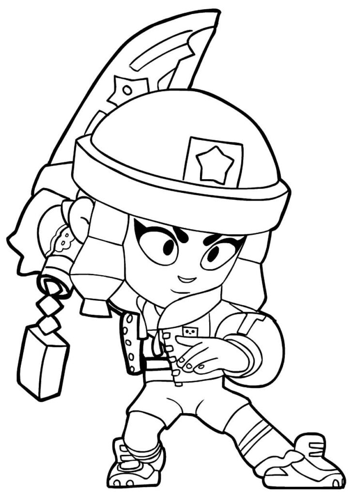 desenhos grátis Brawl Stars