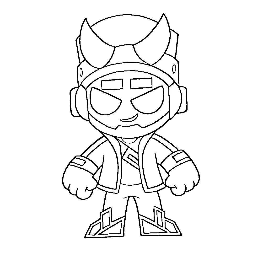 desenhos de skins Brawl Stars