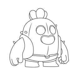 moldes Brawl Stars para pintar