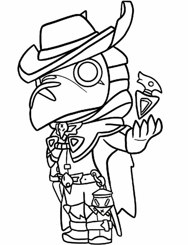 desenhos de skins Brawl Stars