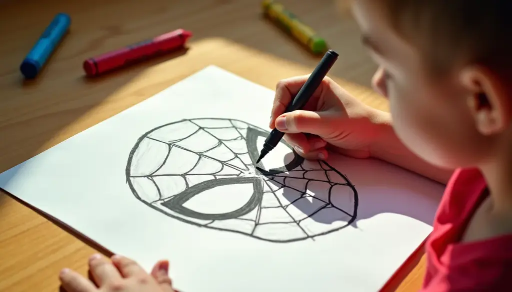 87 desenhos para colorir do Homem-Aranha fáceis e grátis