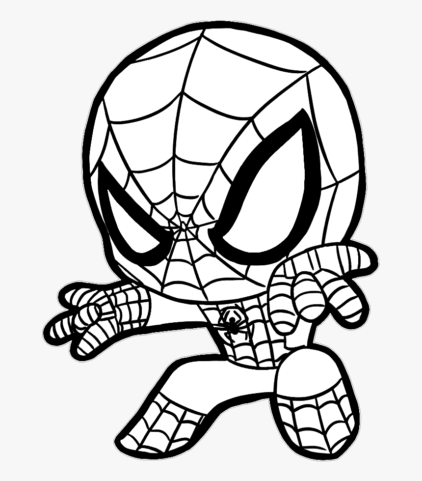 homem aranha heroi para colorir