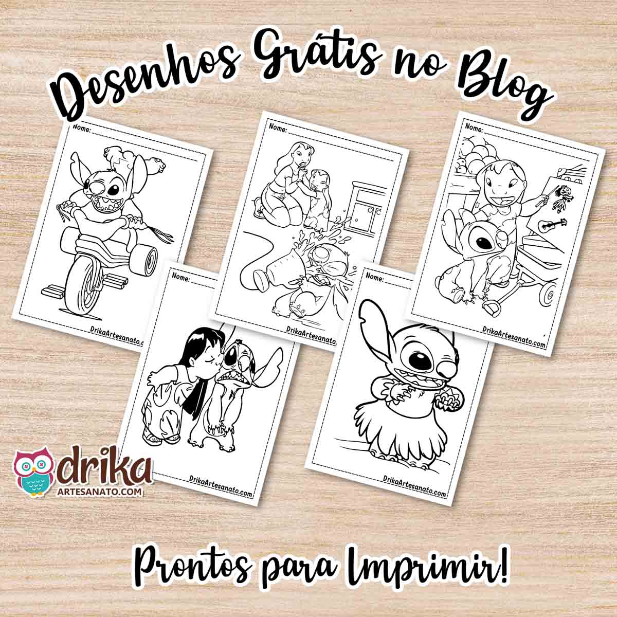 desenho stitch com chapéu de natal para colorir