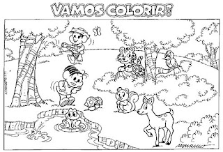 desenho da Magali para imprimir