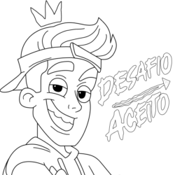 enaldinho desenho para imprimir