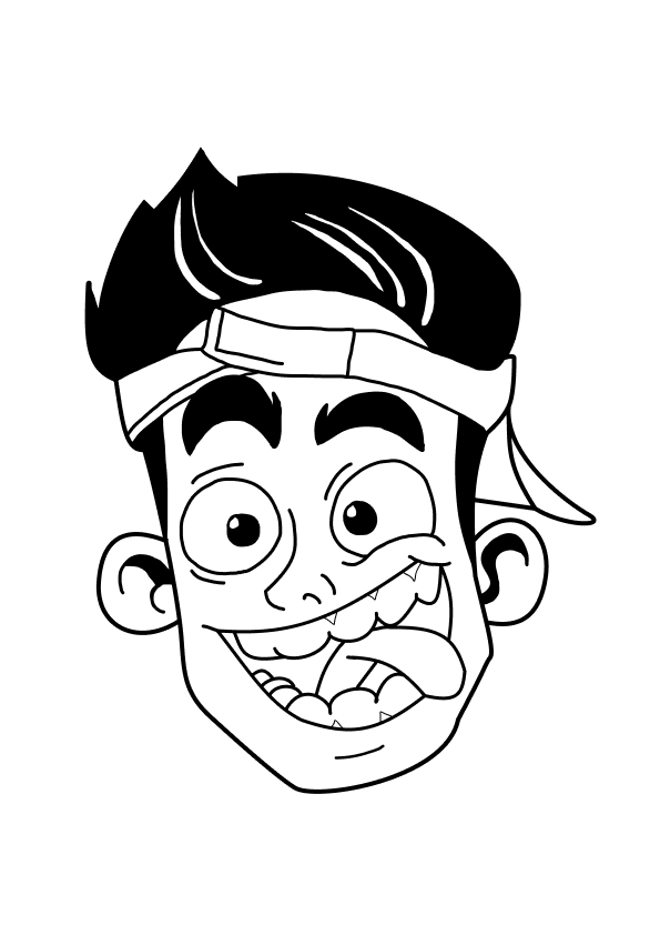 desenho do enaldinho para colorir