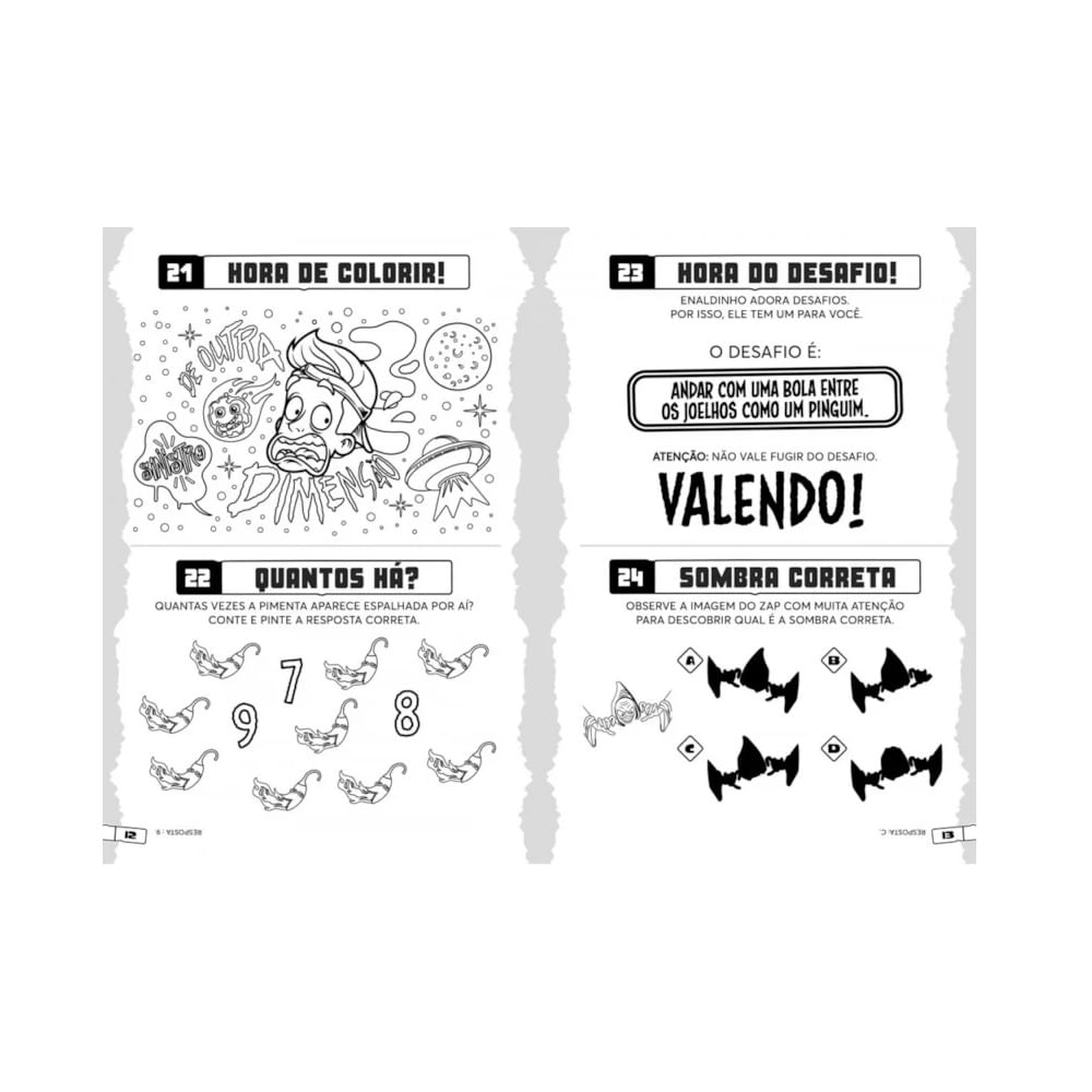 atividade infantil enaldinho