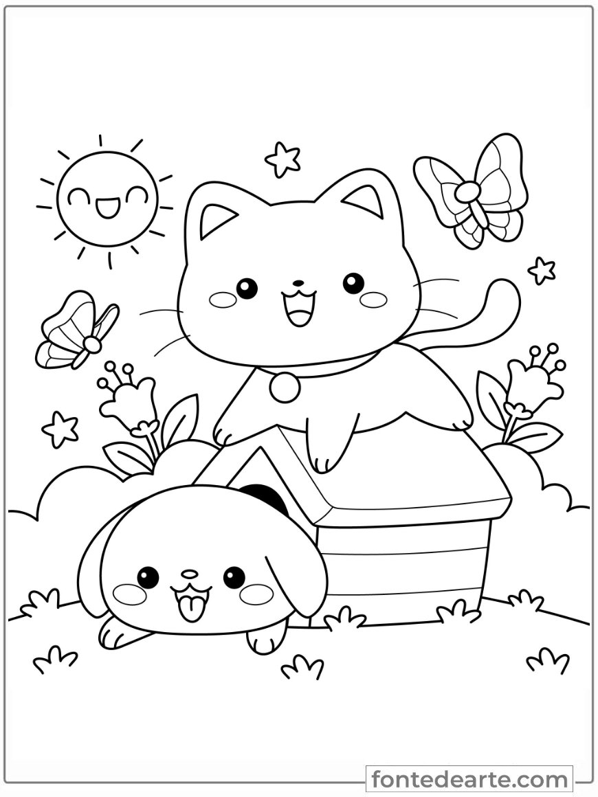 desenhos de animais para crianças pequenas