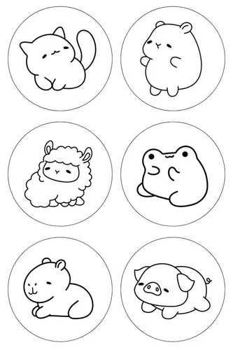 animais para imprimir e pintar