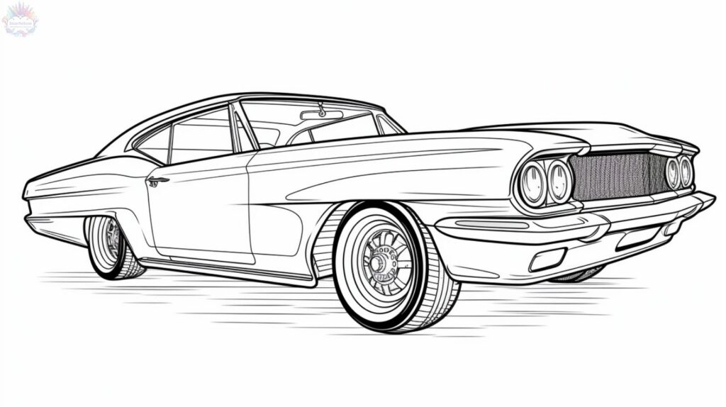 desenhos de carros de brinquedo para colorir