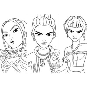 desenhos de personagens infantis para colorir