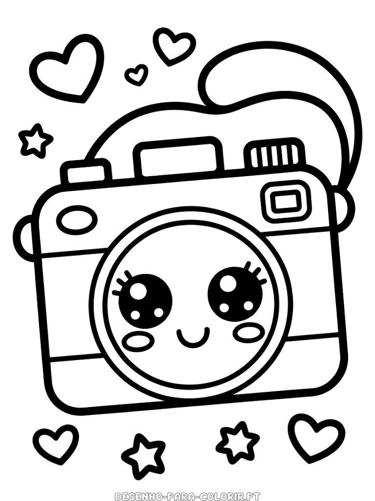 desenhos fofos de animais para imprimir e colorir